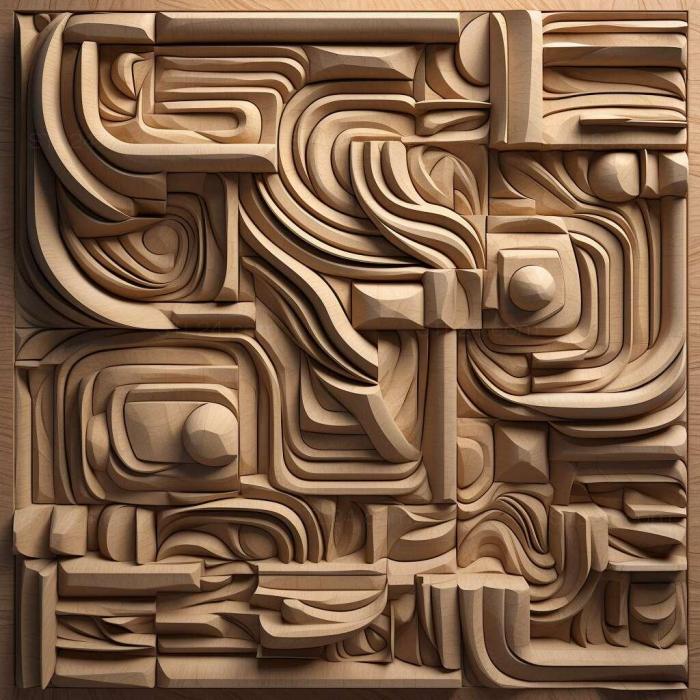 Patterns and decorations (stl shapes 4, PATTERN_1664) 3D models for cnc